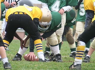 This photo of a high school football game was taken by photographer Gary Scott of Cambridge, Canada.